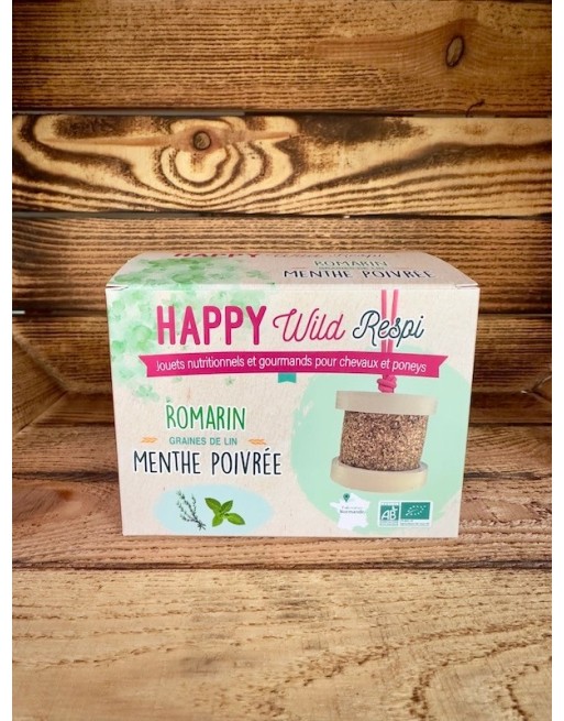 Happy Wild respi menthe poivrée romarin - HAPPY CRAKERS Happy Wild respi menthe poivrée romarin - HAPPY CRAKERS