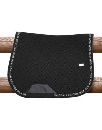 Tapis Mesh noir et argent - GEM