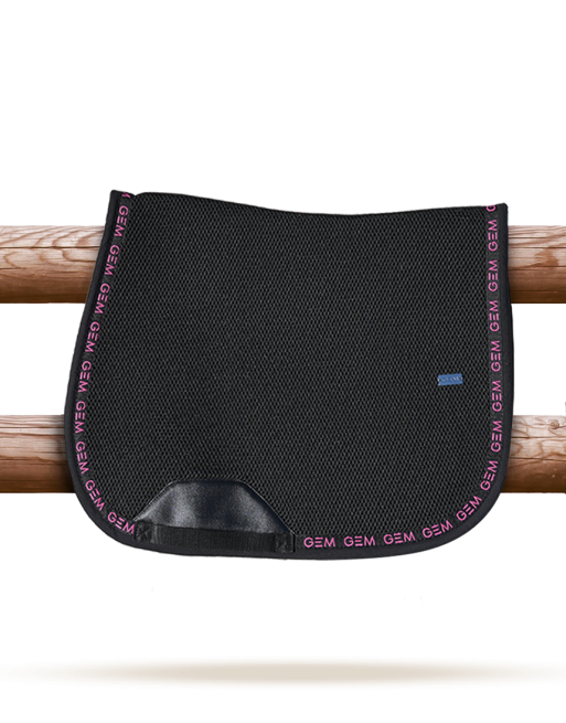 Tapis Mesh noir et rose - GEM Tapis Mesh noir et rose - GEM