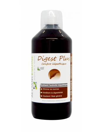Digest'plus Draineur hépatique cheval - ALLIANCE EQUINE