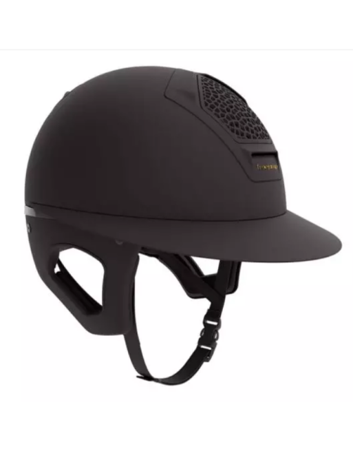 Casque Voronoï black matt avec protections temporales - FREEJUMP