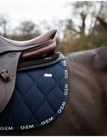 Tapis Love Marine et Argent - GEM