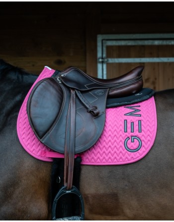 Tapis Ten Rose et Noir - GEM