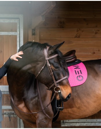 Tapis Ten Rose et Noir - GEM