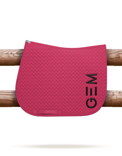 Tapis Ten Rose et Noir - GEM