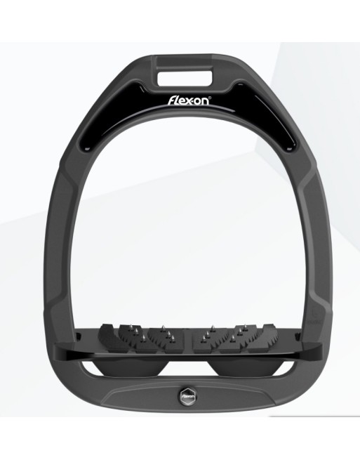Etriers green composite gris anthracite / noir IUG - FLEX ON