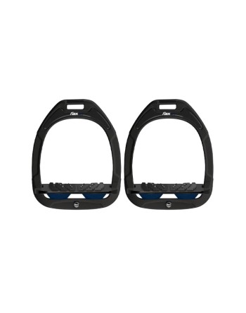 Etriers green composite noir/ noir / bleu foncé IUG - FLEX ON