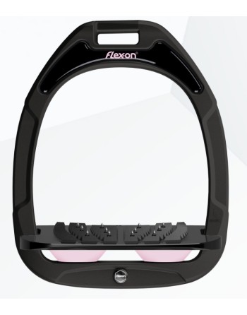 Etriers green composite noir/ noir/ rose clair PUG - FLEX ON