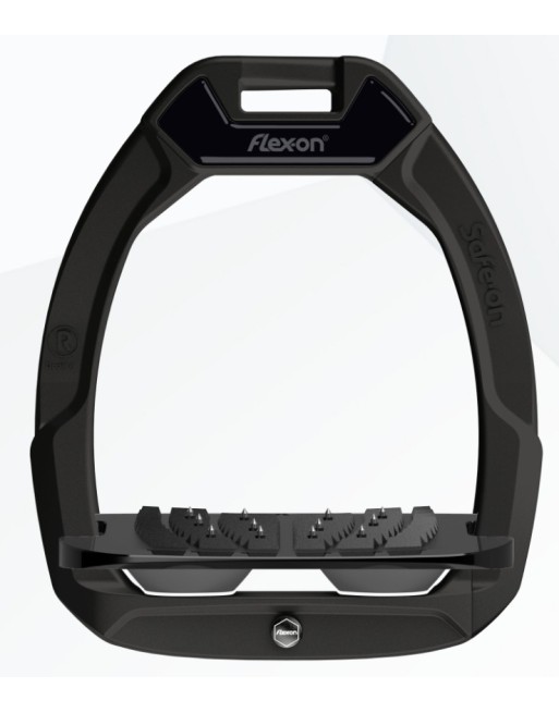 Etriers safe on noir/ noir/ gris IUG - FLEX ON