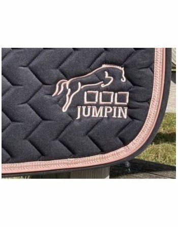 Tapis nacre noir et rose - JUMP'IN