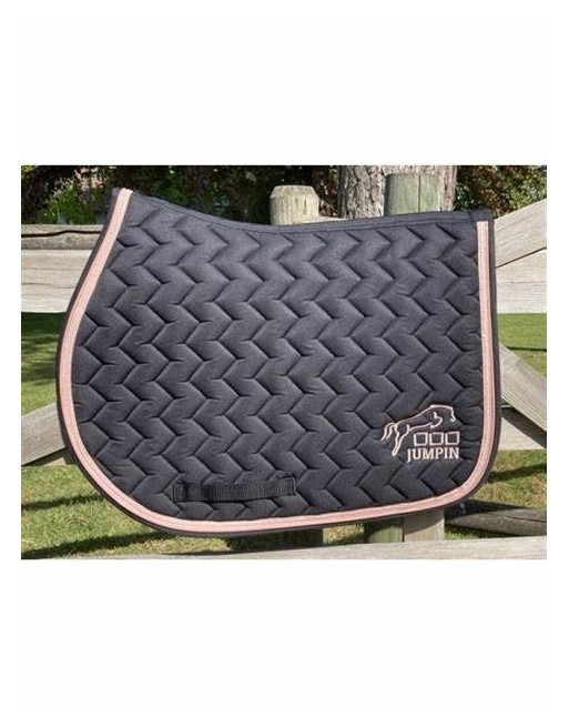 Tapis nacre noir et rose - JUMP'IN
