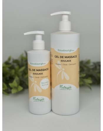Gel de massage soulage - Nutragile
